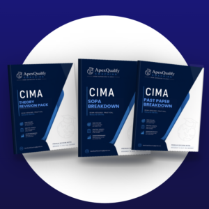 The Complete OCS Bundle - Apex Qualify Coaching Several CIMA training books displayed,
